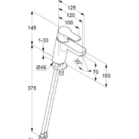 Kludi Pure & Easy 370280565 (хром) Image #2