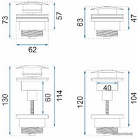 Rea Klik-Klak A5215 (черный матовый) Image #5