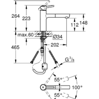 Grohe Concetto (сталь) [31129DC1] Image #3