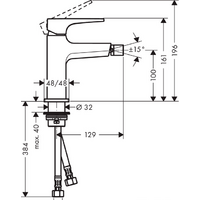 Hansgrohe Metropol 32520700 (белый матовый) Image #2