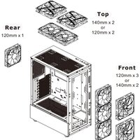 Thermaltake View 200 TG ARGB CA-1X3-00M1WN-00 Image #11