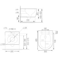 Roxen Antares One Rimless 6 в 1 StounFix Dual Fresh 625385 (оружейная сталь/металл) Image #23