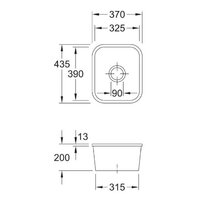 Villeroy & Boch Cisterna 45 670401FU