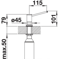 Blanco Livia (полированная латунь) Image #2