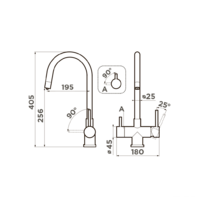 Omoikiri Akita-GB 4994354 (графит) Image #6