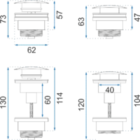 Rea Klik-Klak A5216 (черный матовый) Image #3