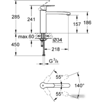 Grohe Eurostyle Cosmopolitan 31124002 Image #2