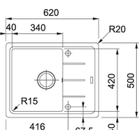 Franke BFG 611С (серый) Image #2