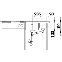 Blanco Andano 340/180-U (с клапаном-автоматом) Image #5