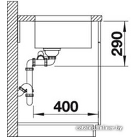 Blanco Andano 340/180-U (с клапаном-автоматом) Image #4