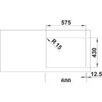 Blanco Solis 340/180-IF 526131 (левая, полированная) Image #3