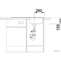Blanco Livit 45 S Salto 514786 (нержавеющая сталь полированная) Image #7
