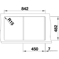 Blanco Livit 45 S Salto 514786 (нержавеющая сталь полированная) Image #6