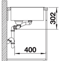 Blanco Axia III 6 S (разделочная доска из стекла, антрацит) 524653 Image #3