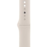 Apple Watch SE 2 40 мм (алюминиевый корпус, звездный свет/звездный свет, спортивный силиконовый ремешок M/L) Image #3