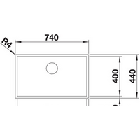 Blanco Zerox 700-IF Durinox (без клапана-автомата) Image #4