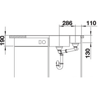 Blanco Axia III 6 S (разделочная доска из стекла, алюметаллик) 524655 Image #4