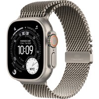 Apple Watch Ultra 3 LTE 49 мм (титановый корпус, природный/природный, миланская петля S)