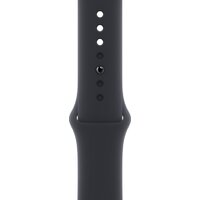 Apple Watch SE 2 44 мм (алюминиевый корпус, полуночный/полуночный, спортивный силиконовый ремешок S/M) Image #3