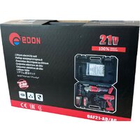 Edon OAF21-AD/AG (шуруповерт, болгарка, 2 АКБ, кейс) Image #4