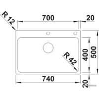Blanco Solis 700-IF/A 526127 (полированная) Image #2