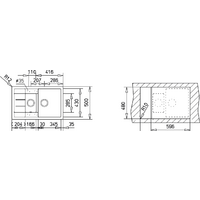 TEKA Astral 60 B-TG Серый Шелк [40143524] Image #2