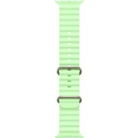 Apple Watch Ultra 3 LTE 49 мм (титановый корпус, природный/салатовый, ремешок из эластомера) Image #3