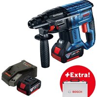 Bosch GBH 180-LI Professional 0615990L2R (с 2-мя АКБ, кейс)