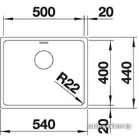 Blanco Andano 500-U (с клапаном-автоматом) [518314] Image #2