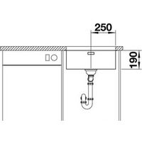 Blanco Andano 500-U (с клапаном-автоматом) [518314] Image #4