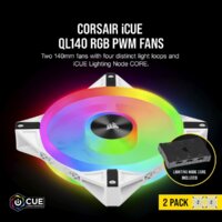 Corsair iCUE QL140 RGB White Dual Pack CO-9050106-WW Image #15