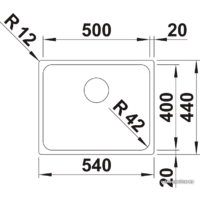 Blanco Solis 500-IF 526123 (полированная) Image #2