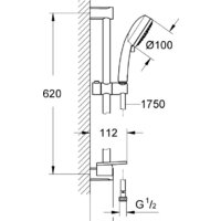 Grohe Tempesta Cosmopolitan 100 27577002 Image #2