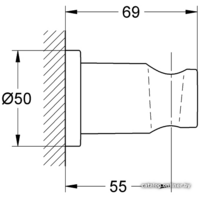 Grohe Rainshower 27074GN0 (холодный рассвет, матовый) Image #2
