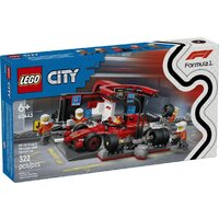 LEGO City 60443 Пит-стоп F1 с автомобилем Ferrari