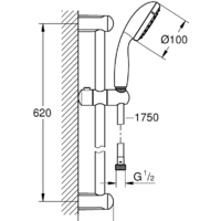 Grohe New Tempesta 100 27598001 Image #2