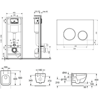 Lavinia Boho Relfix One Rimless 6 в 1 77040080 (черный пластик) Image #2
