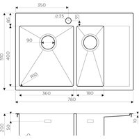 Omoikiri Akisame 78-2 IN-L Image #2