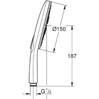 Grohe Rainshower Smartactive 150 26553000 Image #7