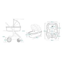 Lionelo Amber (3 в 1, Grey Stone) Image #7