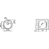TEKA Centroval 45-TG Алюминий [88579] Image #2