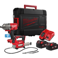 Milwaukee M18 FUEL M18ONEPP2Q-502XEU 4933492519 (гайковерт, смазочный пистолет, 2 АКБ, сумка)