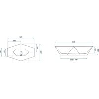 Rea Vegas (черный мрамор глянцевый) Image #6