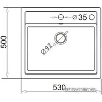 Pyramis Camea 50x53 1B (черный) Image #2