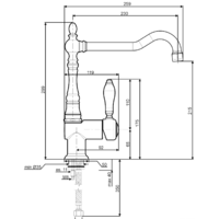 Smeg MIR6O-2 (латунный) Image #2
