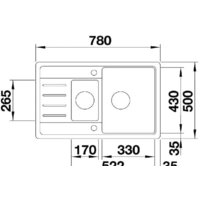 Blanco Legra 6S Compact (жасмин) [521305] Image #3