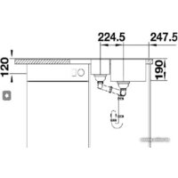 Blanco Legra 6S Compact (жасмин) [521305] Image #4