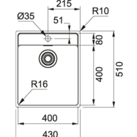 Franke Maris MRX 210-40 TL 127.0544.021 Image #2