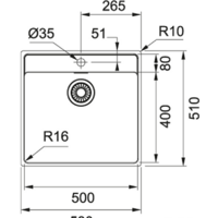 Franke Maris MRX 210-50 TL 127.0544.022 Image #2