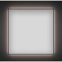 Wellsee Зеркало с фоновой LED-подсветкой 7 Rays' Spectrum 172200340, 50 х 50 см (с сенсором и регулировкой яркости освещения)